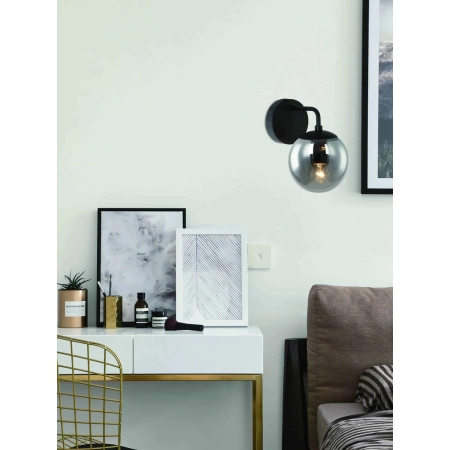 Kinkiet nowoczesny Bao parette nero fum OR81411 - Open Design Highlights